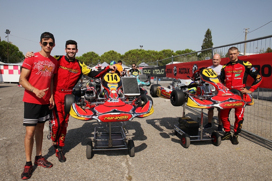 Marco Zanchetta e Marco Pastacaldi al Circuito di Siena